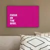 Focus on the good - Roze - Simple canvas 2cm klein -sfeer3
