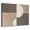 Raster - Halve cirkels - Contrast Textielframe zwart klein -3d