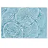 Water - Blauw - bubbels Deurmat klein -zkaufland3d