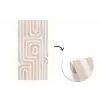 Decoratief - Labyrint - Beige fotobehang vinyl groot -3d