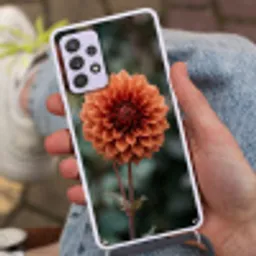 Dahlia - Bloem - Natuur - Sfeervol Hoesje Samsung Galaxy A52 5G met koord klein -sfeer3