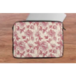Pioenrozen - Modern -  Rood laptophoes neopreen klein 279 -tafel