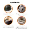 Vuurtoren - Duinlandschap - Zee Inductie beschermer vinyl 3mm klein -zzzzzzz-td-werking