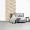 Kristalstructuur - Bruin - Marmer fotobehang vinyl groot 64 -slaapkamer