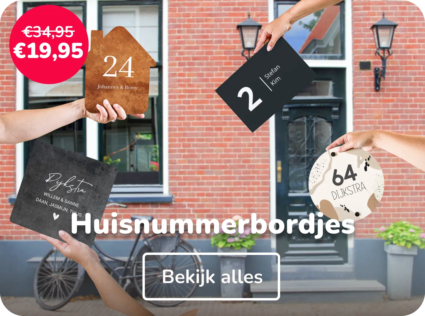 Huisnummerbordjes collecties
