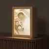 Granen - Hout - Kom - Beige Light Box met kabel (Tafellamp) klein -z3d_website