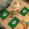 Cirkel - Roze - Tekst - Art Placemat vinyl groot -zzsfeer5_Kitchenyeah-website