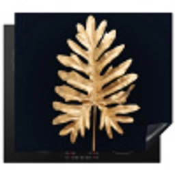 Gouden Monstera Majesteit Inductie beschermer vinyl 3mm middel -3d