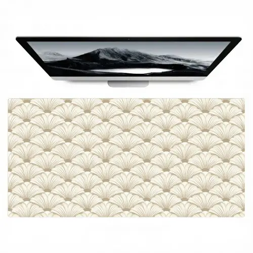 Klassiek - Art - Beige Muismat XXL klein 681 -zzz3d