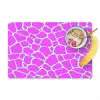 Mintgroen - Roze - Vlekken - Patroon Placemat vinyl groot 368 -zzzproduct_Kitchenyeah-website
