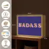 Badass - Panterpint - Schaduw - Roze Light Box met batterij (Wandlamp) middel -USP_websiteoverzichtNL