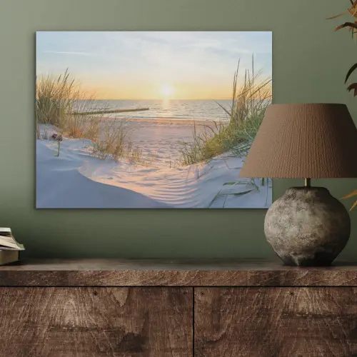Strand - Zon - Duin - Gras - Zand - Horizon PET vilt klein -sfeer2