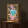 Hart - Zee - Muur Light Box met kabel (Tafellamp) klein -z3d_website