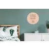 Tuin - Roze - Quote - Zon Wandcirkel aluminium klein -slaapkamer
