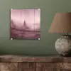 Landschap - Mistig - Roze plexiglas 5mm klein -sfeer3