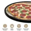 Pizza - Hart - Pepperoni - Tomaat Fotolijst rond zonder passe partout klein -closeup_NL