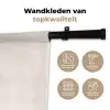 Luchtballon - Olifant - Watercolor - Beige - Dieren Wandkleed katoen klein -sfeer2