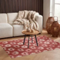 Madelief - Retro - Terracotta Vloerkleed Rechthoek klein 1091 -atmosphere_sfeer2_global