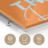 Oranje - Blauw - Go get that dream plexiglas 5mm klein -wsfeer2_DE