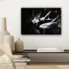 Drummer - Zwart - Drumstel canvas 2cm klein -sfeer6