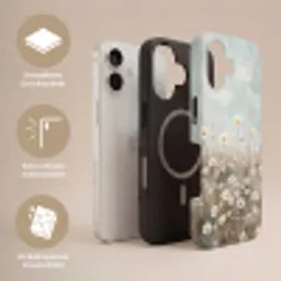 Madelief - Illustratie - Wit Toughcase MagSafe Apple iPhone 17 klein -USP_Lagen_DE