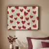 Hartjes - Krant - Loveyou Textielframe zwart klein -sfeer1