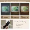 Blad - Plant - Groen - Textuur Light Box met batterij (Wandlamp) middel -USP_lichtkleurNL