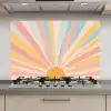 Illustratie - Zon - Pastelkleuren keuken achterwand spatscherm klein -3d_website
