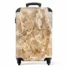 Marmer - Warme Aardetinten in Marmer NBS - Handbagage koffer - Kinderen Unisex middel -productfoto_recht