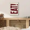 Red - Eten - Vintage - Decoratie aluminium wit klein -sfeer3