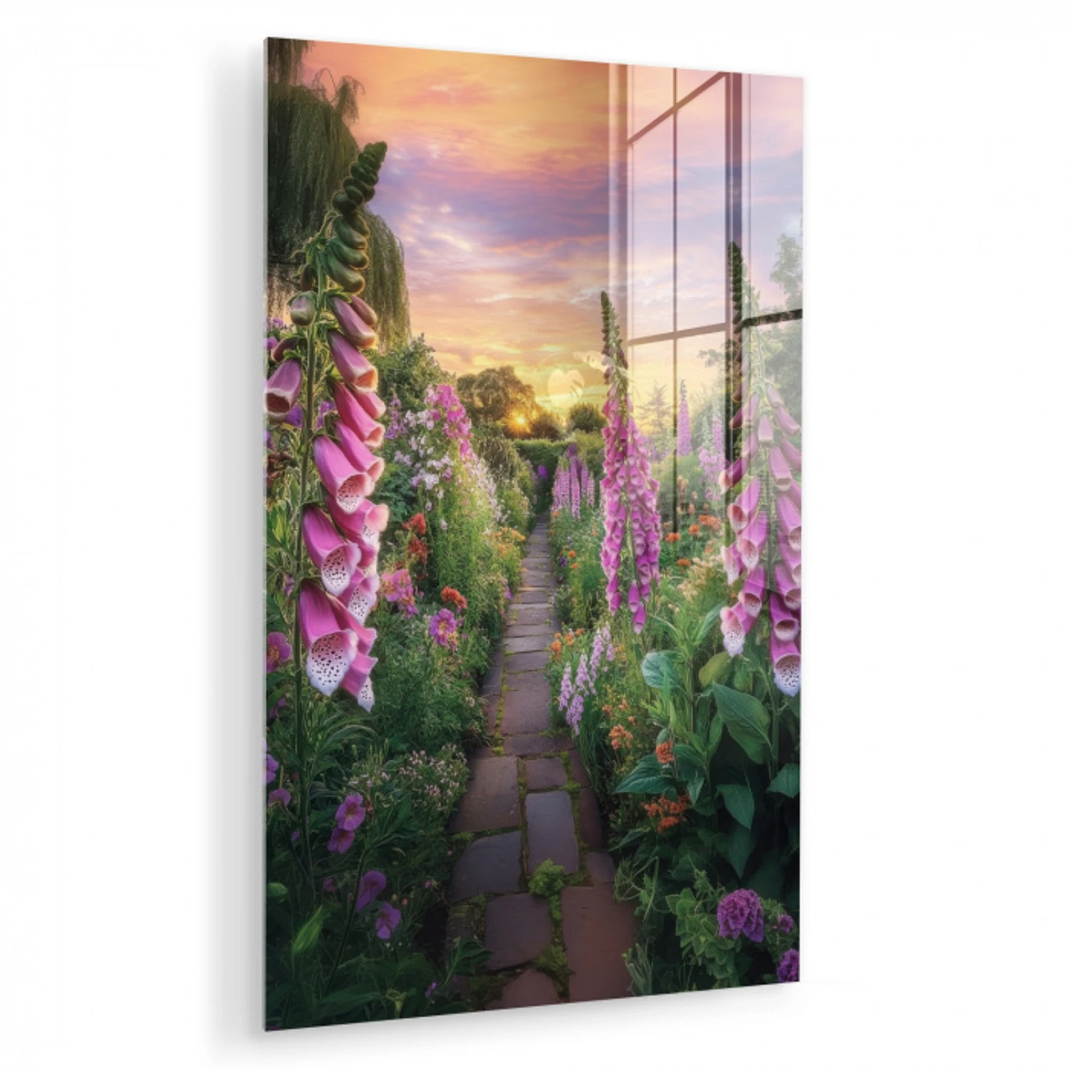 Vingerhoedskruid - Bloemen - Tuin plexiglas 5mm klein -zzzproduct_nieuw