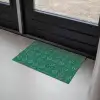Donkergroen - Gezichten - Katten - Kleuren Deurmat klein 898 -sfeer2