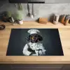 Hond - Garde - Kok Inductie beschermer vinyl 3mm klein -sfeer5