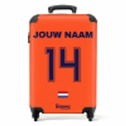 EK koffer 2024 - Nederland thuis tenue NBS - Handbagage koffer - Unisex middel -productfoto_recht