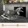 Adelaar - Portret - Roofvogels - Zwart - Wit - Vogel keuken achterwand spatscherm klein -usp_DE