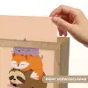 Luiaard - Vos - Kat - Slaperig Light Box met kabel (Kinderlampje) klein -USP_websiteprintNL