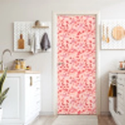 Botanisch - Bloemen - Rood deurposter klein 289 -sfeer5
