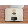 Japandi - Wabi sabi - Beige laptophoes neopreen klein -tafel