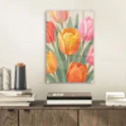 Tulpen - Abstract - Kleurrijk plexiglas 5mm klein -sfeer1