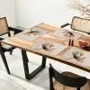 Bloem - Beige - Crème Placemat vinyl groot -zzsfeer4_Kitchenyeah-website