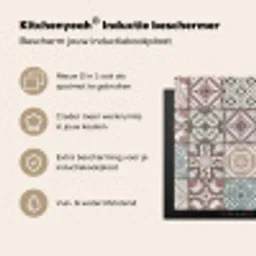 Tegelmozaïek Collage Inductie beschermer vinyl 3mm middel -zzzzzzusp-haakje_NL