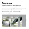 Natuur - Abstract - Groen - Penseelstreken Muismat XXL klein -sfeer5