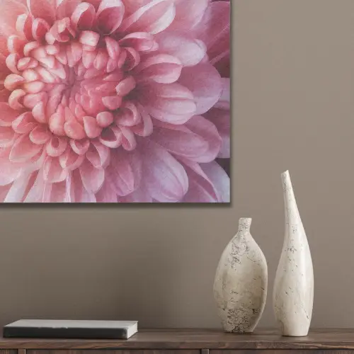 Dahlia - Bloem - Close up - Roze PET vilt klein -sfeer6_closeup