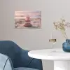 Stenen - Zand - Roze poster papier klein -sfeer3