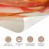 Marmer - Rood - Goud - Modern - Abstract deurposter klein -closeup_NL