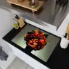 Vrouw - Chocolade - Frambozen - Aardbeien - Koekjes Inductie beschemer met haakjes klein -sfeer1