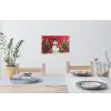 Feestvreugde - Winterbos - Kleurrijk Muursticker klein -eettafel