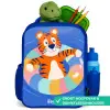 Tijger - Zwemband - Water Kinderrugzak - Blauw middel -inhoud_NL