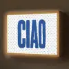 Ciao - Blauw - Stippen Light Box met batterij (Wandlamp) middel -z3d_website