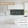 Botanisch - Bloemen - Blauw keuken achterwand 2 middel 871 -sfeer4_NL
